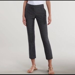 Tory Burch polka dot ankle length/cropped pants
